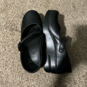 Black dansko platform platform shoes